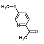 CAS#: 667882-37-3， 1-[5-(Methylsulfanyl)-2-pyridinyl]ethanone