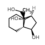 CAS#: 667938-64-9， (1R,6R,7R,9R,10R)-10-(Hydroxymethyl)-6-methyltricyclo[5.2.1.0<sup>1,6</sup>]decane-9,10-diol