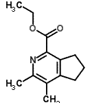 CAS#: 668276-37-7， Ethyl 3,4-dimethyl-6,7-dihydro-5H-cyclopenta[c]pyridine-1-carboxylate