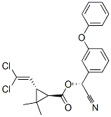 CAS#: 66841-24-5， alpha-Cyano-3-Phenoxybenzyl [1R-[1alpha(R*),3beta]]-3-(2,2-Dichlorovinyl)-2,2-Dimethylcyclopropanecarboxylate