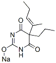 CAS#: 66842-96-4， 5-(1-Methyl-1-Butenyl)-5-Propyl-2-Sodiooxy-4,6(1H,5H)-Pyrimidinedione