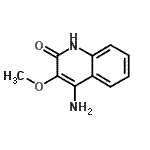 CAS#: 668469-57-6， 4-Amino-3-methoxy-2-quinolinol