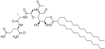 CAS#: 66880-80-6， 6-O-(2-Tetradecylhexadecanoyl)-N-acetylmuramyl-L-alanyl-D-isoglutamine