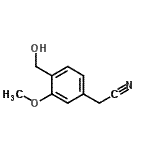 CAS#: 669002-84-0， [4-(Hydroxymethyl)-3-methoxyphenyl]acetonitrile