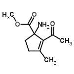 CAS#: 669060-26-8， Methyl 2-acetyl-1-amino-3-methyl-2-cyclopentene-1-carboxylate