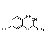 CAS#: 669092-13-1， 4-Amino-3-isopropoxyphenol