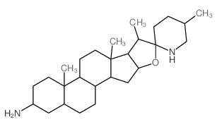CAS#: 66934-59-6， (22S,25S)-5alpha-Spirosolane-3beta-Amine