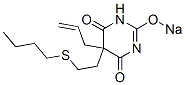 CAS#: 66941-54-6， 5-Allyl-5-[2-(Butylthio)Ethyl]-2-Sodiooxy-4,6(1H,5H)-Pyrimidinedione