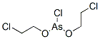 CAS#: 66968-09-0， Chlorobis(2-Chloroethoxy)Arsine