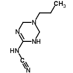 CAS#: 669717-97-9， (5-propyl-4,6-dihydro-1H-1,3,5-triazin-2-yl)cyanamide