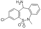 CAS#: 66981-75-7， 3-Chloro-6,11-Dihydro-5,5-Dioxo-11-Amino-6-Methyldibenzo[c,f][1,2]Thiazepine