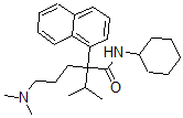 CAS#: 6699-10-1， N-Cyclohexyl-alpha-[3-(Dimethylamino)Propyl]-alpha-(1-Methylethyl)-1-Naphthaleneacetamide