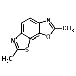 CAS#: 67002-71-5， 2,7-Dimethyl[1,3]thiazolo[4,5-g][1,3]benzoxazole