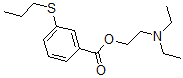 CAS#: 67031-76-9， 2-(Diethylamino)Ethyl 3-(Propylthio)Benzoate
