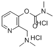 CAS#: 67049-84-7， Dimethylcarbamic acid (2-((dimethylamino)methyl)-3-pyridyl) ester dihydrochloride
