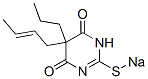 CAS#: 67050-15-1， 5-(2-Butenyl)-5-Propyl-2-Sodiothio-4,6(1H,5H)-Pyrimidinedione