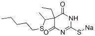 CAS#: 67050-86-6， 5-Ethyl-5-[1-(Pentylthio)Ethyl]-2-Sodiothio-4,6(1H,5H)-Pyrimidinedione