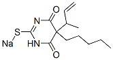 CAS#: 67051-52-9， 5-(1-Methyl-2-Propenyl)-5-Pentyl-2-Sodiothio-4,6(1H,5H)-Pyrimidinedione