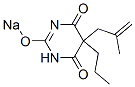 CAS#: 67051-57-4， 5-(2-Methyl-2-Propenyl)-5-Propyl-2-Sodiooxy-4,6(1H,5H)-Pyrimidinedione