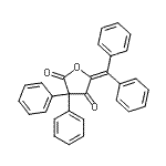 CAS#: 67073-68-1， 5-(Diphenylmethylene)-3,3-diphenyl-2,4(3H,5H)-furandione