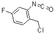 CAS#: 67098-97-9， 1-(Chloromethyl)-4-Fluoro-2-Isocyanato-Benzene