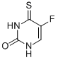 structure of CAS# 671-41-0, 5-Fluoro-4-Mercapto-2-Hydroxypyrimidine;5-Fluoro-4-Thioxo-1H-Pyrimidin-2-One;St5411895;Zinc01606704