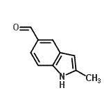 CAS#: 671215-52-4， 2-Methyl-1H-indole-5-carbaldehyde
