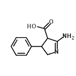 CAS#: 67159-70-0， 5-Amino-3-phenyl-3,4-dihydro-2H-pyrrole-4-carboxylic acid