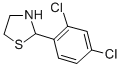 structure of CAS# 67189-27-9, 2-(2,4-Dichlorophenyl)thiazolidine;2-(2,4-Dichlorophenyl)Thiazolidine;Brn 1111702;Thiazolidine, 2-(2,4-Dichlorophenyl)-