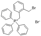 结构式 CAS# 67219-44-7, 2-(溴甲基)苄基三苯基鏻溴化物