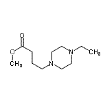CAS#: 672285-90-4， Methyl 4-(4-ethyl-1-piperazinyl)butanoate