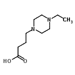 CAS#: 672285-92-6， 4-(4-Ethyl-1-piperazinyl)butanoic acid