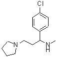 CAS#: 672309-97-6， 1-(4-Chlorophenyl)-N-methyl-3-(1-pyrrolidinyl)-1-propanamine
