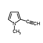 CAS#: 67237-52-9， 2-Ethynyl-1-methyl-1H-pyrrole