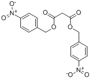 结构式 CAS# 67245-85-6, 丙二酸二(4-硝基苄基)酯