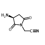 CAS#: 672883-37-3， [(3S)-3-Amino-2,5-dioxo-1-pyrrolidinyl]acetonitrile