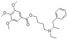 CAS#: 67293-31-6， 3,4,5-Trimethoxybenzoic Acid 4-[Ethyl(alpha-Methylphenethyl)Amino]Butyl Ester