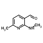CAS#: 67295-19-6， 6-Methyl-2-(methylamino)nicotinaldehyde