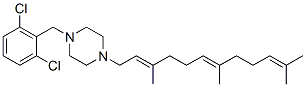 CAS#: 67351-15-9， 1-(2,6-Dichlorobenzyl)-4-(3,7,11-Trimethyl-2,6,10-Dodecatrienyl)Piperazine