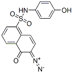 CAS#: 67389-43-9， 6-Diazo-5,6-Dihydro-N-(4-Hydroxyphenyl)-5-Oxonaphthalene-1-Sulphonamide