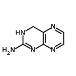 CAS#: 6743-39-1， 1,4-Dihydro-2-Pteridinamine