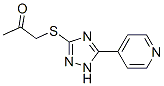 CAS#: 67465-03-6， 1-[[5-(4-Pyridinyl)-1H-1,2,4-Triazol-3-Yl]Thio]-2-Propanone