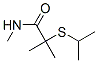 CAS#: 67465-95-6， N,2-Dimethyl-2-(Isopropylthio)Propionamide