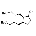 CAS#: 674798-98-2， (1R,2R,3R)-2,3-Dibutylcyclopentanol