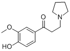 CAS#: 67516-53-4， 1-(4-Hydroxy-3-Methoxyphenyl)-3-(1-Pyrrolidinyl)-1-Propanone