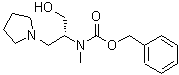 CAS#: 675602-76-3， Benzyl [(2R)-1-hydroxy-3-(1-pyrrolidinyl)-2-propanyl]methylcarbamate