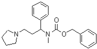 CAS#: 675602-83-2， Benzyl methyl[1-phenyl-3-(1-pyrrolidinyl)propyl]carbamate