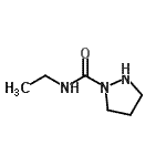 CAS#: 67580-94-3， N-Ethyl-1-pyrazolidinecarboxamide