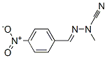CAS#: 67616-66-4， N'-Methyl-N'-cyano-(p-nitro)-benzaldehyde hydrazone