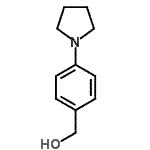 CAS#: 676245-12-8， [4-(1-Pyrrolidinyl)phenyl]methanol